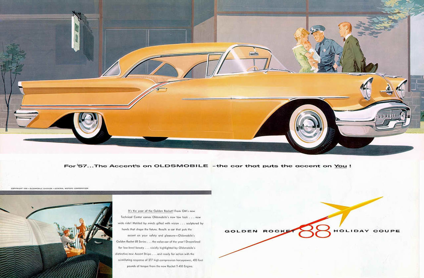 1957 Oldsmobile Motor Cars Brochure Page 3